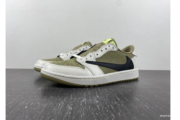 Scott Travis Olive Golf 1 Jordan Neutral Low FZ3124-200 Retro 0815